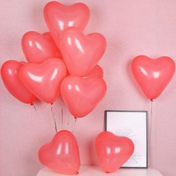 Set de Globos de Corazón 10 Pulgadas para Fiestas