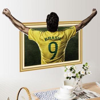 Pegatinas adhesivas de fútbol para habitación