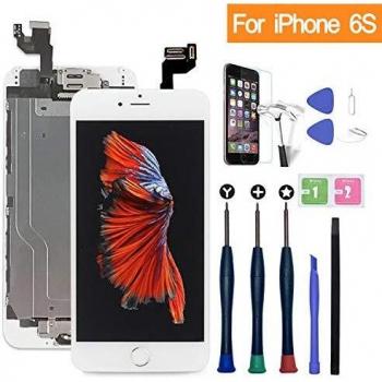 Xlhama Frame Touchscreen LCD – Copertura per iPhone 6S (Bianco)