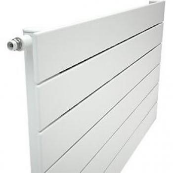 Henrad Verona White Single Panel Designer Radiator 592 x 1200 mm