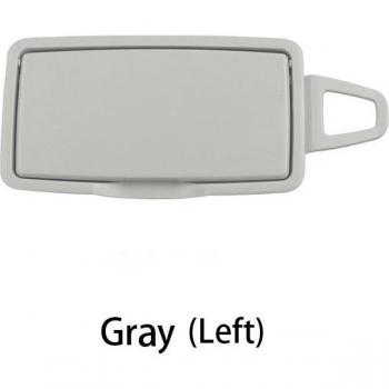 Gray 1PC Sun Visor Makeup Mirror Cover for Mercedes Benz W205 W253 C GLC Class