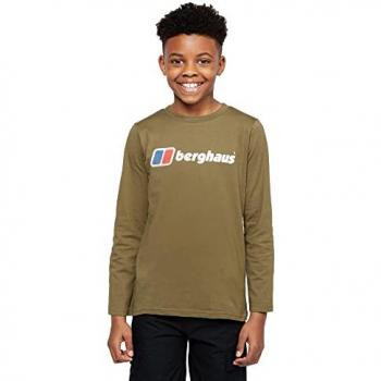 Berghaus Boys Kid's Unisex Long Sleeves Logo T-Shirt