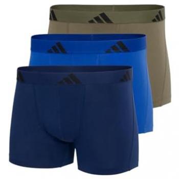 Trio de Caleçons Adidas – Boxers Active Flex en Coton Multicolore