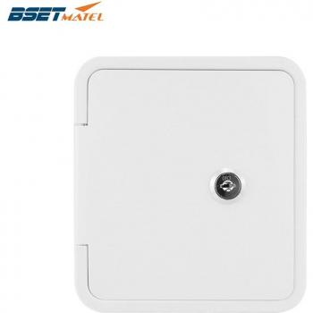 Square Lockable Water Intake Cover for RV Trailer Caravan