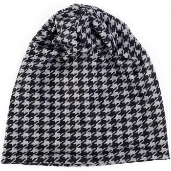 Winter Houndstooth Knit Cap
