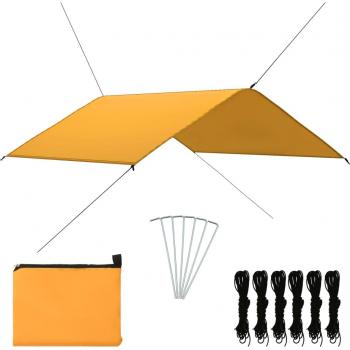 Outdoor-Tarp Gelb 4x4 m