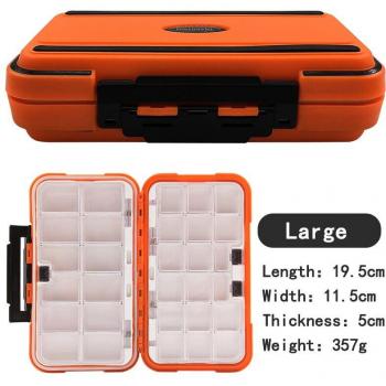 Caja de aparejos de pesca con 12-30 compartimentos