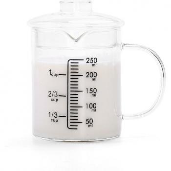 Taza Medidora de Calor con Tapa
