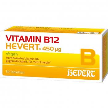 Vitamin B12 Hevert 450 µg für mehr Lebensenergie