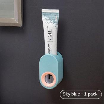 Wall-Mounted Toothpaste and Toothbrush Storage Solution