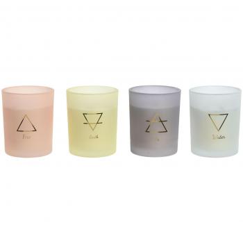 Vela Scented Home Esprit Urbano 200 g (4 Unidades)