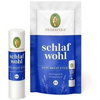 PRIMAVERA Schlafwelten Bio-Stick – 0,8 ml Lavendel‑Vanille‑Neroliduft