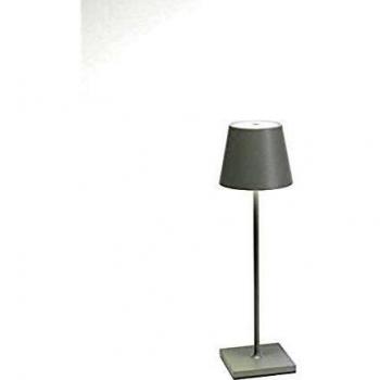 Zafferano Poldina Lampada LED Ricaricabile da Tavolo