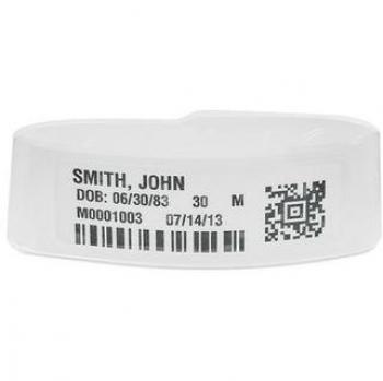 Nastro di marcatura Zebra Z-Band Fusion FID-ADULT-L3-1-200T (bianco)
