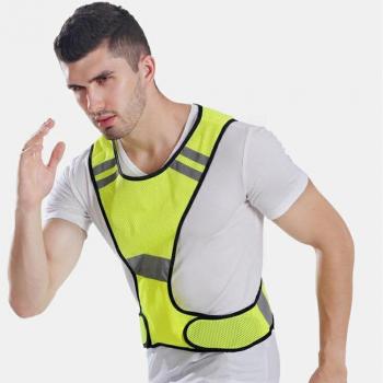 Fluorescent Mesh Safety Vest