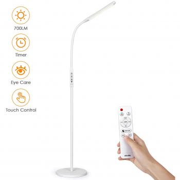 Albrillo 5‑Farbtemperatur LED-Stehlampe – 2‑in‑1 Leselicht & Stehleuchte