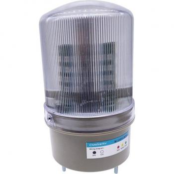 12V-24V 3-Color Strobe Light with Buzzer N-1101J-ROG LED Flashing Indicator (Green/Yellow/Red)