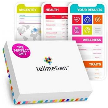 TellmeGen Test DNA Advanced (Health + Traits + Wellness + Origins)