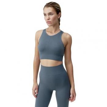 Top Deportivo Keila Seamless Soporte Medio-Alto Gris L Mujer