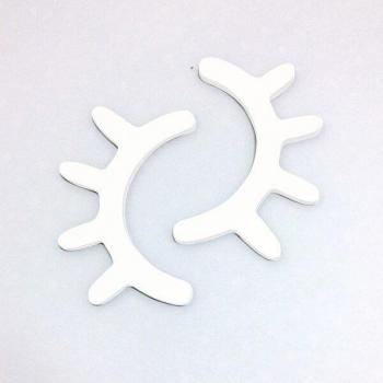 Sleepy Eyes Dúo de Madera 3D – Pegatina de Pared Infantil