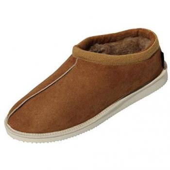 Hollert Merino Schaffell Hausschuhe Damen warm & atmungsaktiv