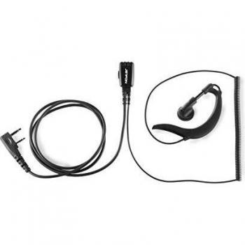 Kenwood Zwei‑Pin Funkhörer mit Ohrhaken