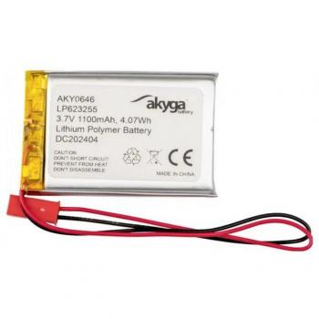 Akyga LP623255 Pacco Batteria Ricaricabile