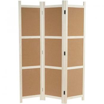 Separatore di Spazio Sughero HHG 815 – 3 Pannelli 2×120×166 cm