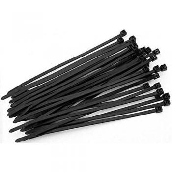 DEVI Kabelbinder 100 Stück schwarz