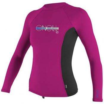 O’Neill 2018 Jugendmädchen Premium-Skin Langärmliges Raschenschutzshirt Berry/Black 4176 Alter 12 Jahre