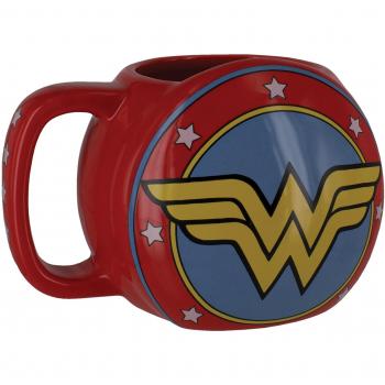 Wonder Woman Multi-Colour Shield Mug