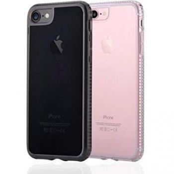 Cover di Protezione Trasparente con TPU Rinforzato per iPhone 7 Plus, Antipiega e Shockproof