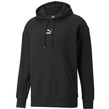 Puma Classics Oversized Hoodie schwarz für Herren Größe S