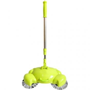 Mango Verde Push Hand Inoxidable