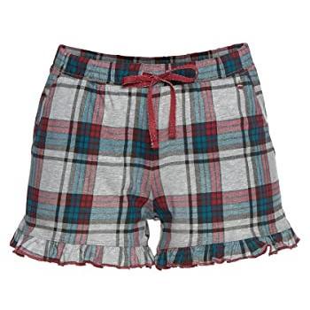 Damen Schlafshorts von S.Oliver in buntem Karomuster