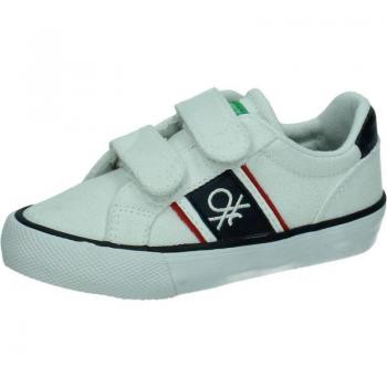 Benetton Crispy White Running Shoes para Niños