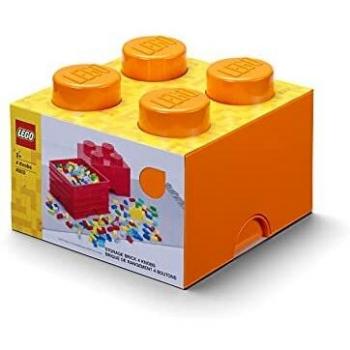 Lego Orange Brick Storage 4