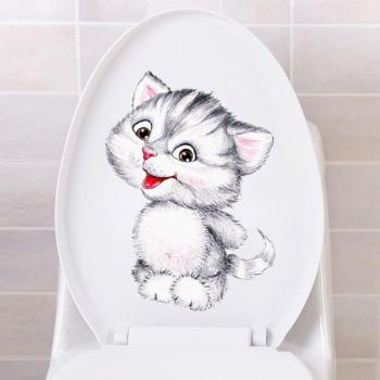 Peel and Stick Cat Wall Art