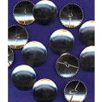 Hemline Silver Metal Self Cover Buttons