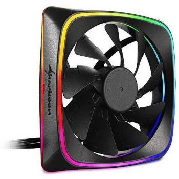 Sharkoon Ventilateur RGB SHARK Lights 12 cm Noir
