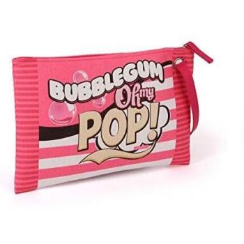 Oh My Pop! Winfield, Billetera Doble para Niños, Rosa, 30 Centímetros