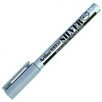 Marqueur permanent argent 0,8 mm