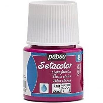 45ml Fuchsia Matt Fabric Paint