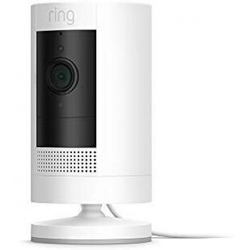 Ring Stick Up Cam Battery HD Security Camera (3rd Gen) White