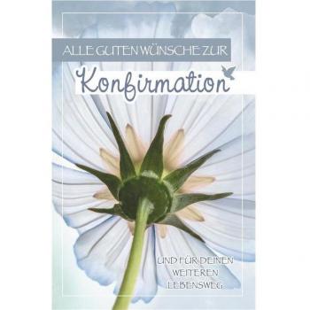 Pusteblume Glückwunschkarte zur Konfirmation