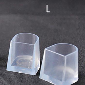 USHINE Silicone Heel Stoppers for Ballroom Dance Shoes