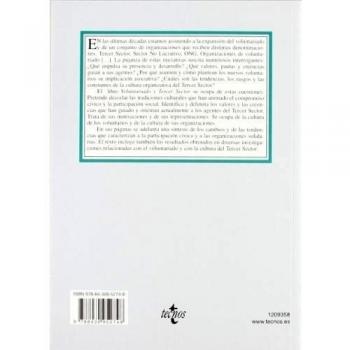 Voluntariado y tercer sector