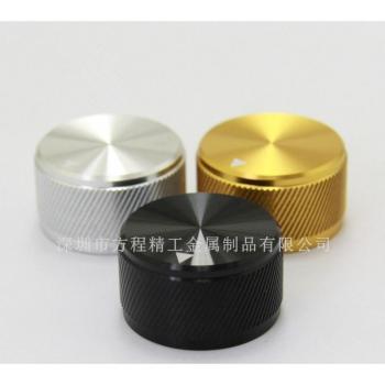Twill‑Coated Potentiometer Knob – 3 Piece Set