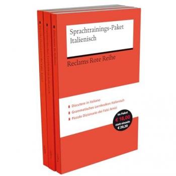 Sprachtrainings-Paket Italienisch. 3 Bände eingeschweißt. Reclam premium Sprachtraining