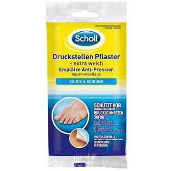 Scholl Druckstellen Pflaster, 1 Stück, Extra weich